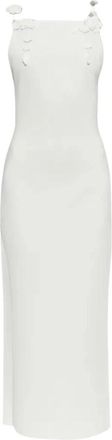 Cult Gaia Giuliana Knit Dress - Dames - Feestkleedjes - Wit - S - Kleedjes
