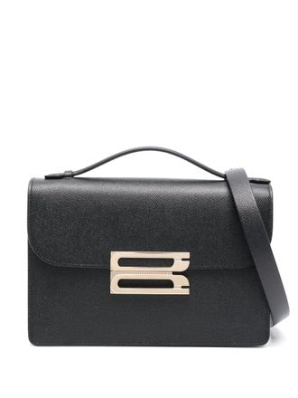 Victoria Beckham small leather tote bag - women - Calf Leather - One Size - Black