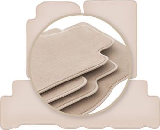 OEM Alfombrillas Premium Beige Para: Ssangyong Rexton Iii Suv 2013