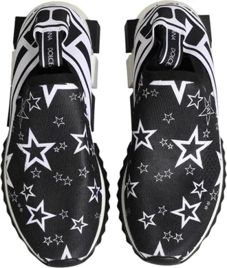 Dolce & Gabbana Mens Sorrento Sneaker Black Fabric