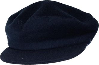 Isabel Marant Isabel Marant Pre-owned Womens Baker boy cap in navy - Blue Wool - One Size