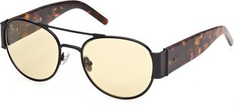 Web Eyewear WE0400 02J Mens Sunglasses Black Size 55