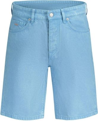 HUGO BOSS Mens A Better Blue Short - Light Blue Cotton - Size 34 (Waist)