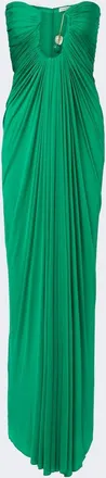 CHRISTOPHER ESBER Helix Crystal gathered gown