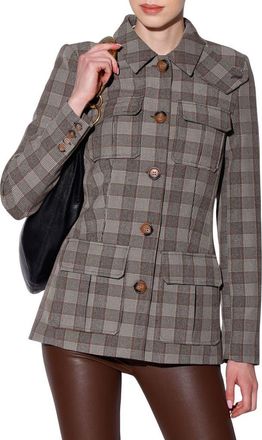 Walter Baker Spencer Plaid Jacket in Winston Plaid at Nordstrom Rack, Size X-Small