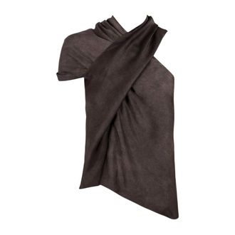 Cortana Odisea Asymmetric Top - Tops - Mujer - Rojo - 2XS