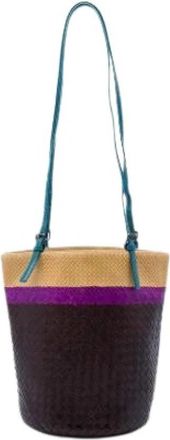 Bottega Veneta Pre-owned Bucket Bag - Dames - Vintage Tas - Bruin - ONE Size - Leer - Vintage