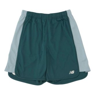 New Balance Side Panel Shorts Asia Sizing Nightwatch Green AMS45076-NWG