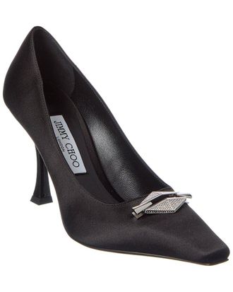 Jimmy Choo London Ryker 90 Satin Pump