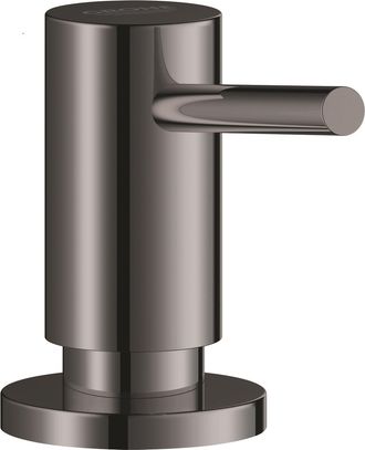 GROHE Cosmopolitan Dosificador De Jab&oacute;n L&iacute;quido Con Bomba Y Dep&oacute;sito 500ml, Grafito Duro (40535a00)