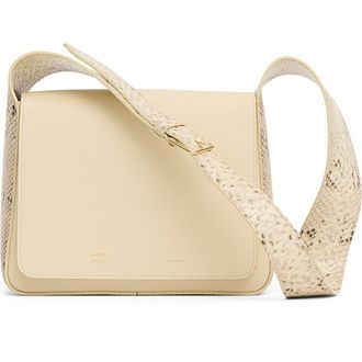 Mansur Gavriel Box Shoulder Bag in Jasmine/Roccia at Nordstrom