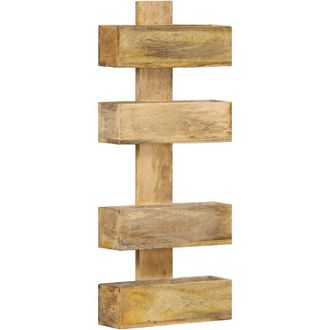 vidaXL Revistero De Pared Madera Maciza De Mango 30x11x72 Cm Vidaxl