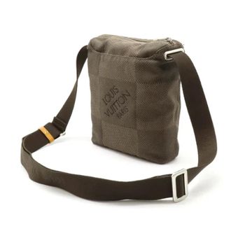 Louis Vuitton Pre-owned Cross Body Bags, male, Brown, Size: ONE SIZE Pre-owned Damier Geant Citadin PM Shoulder Bag
