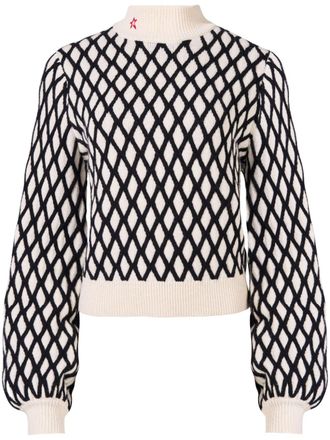 Perfect Moment Carving sweater - women - Wool/Cashmere - L - Neutrals