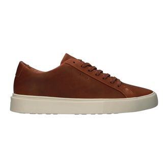 Blackstone Schoenen, Heren, Bruin, 40 EU, Leer, Crag Finn LOW Sneakers