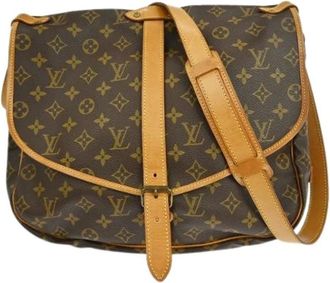 Louis Vuitton Pre-owned Cross Body Bags, female, Brown, Size: ONE SIZE Pre-owned Vintage Cross Body Bag