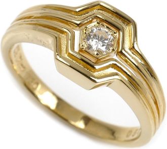 Dior Yellow Gold Yellow Gold (18K) Band Ring (Pre-Owned)