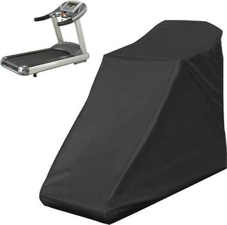 No Brand Funda Para Cinta De Correr, Funda Antipolvo Para Cinta De Correr, Funda Impermeable, Tejido Oxford 210d, 168 X 75 X 135 Cm, Color Negro
