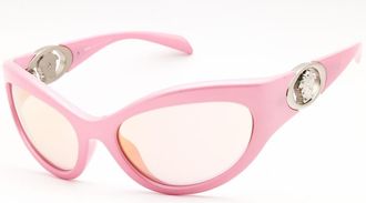 Versace Pink Cat Eye Ladies Sunglasses VE4485 5521/Z 59