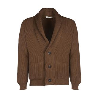 FILIPPO DE LAURENTIIS Heren, Truien, Bruin, Maat: XL