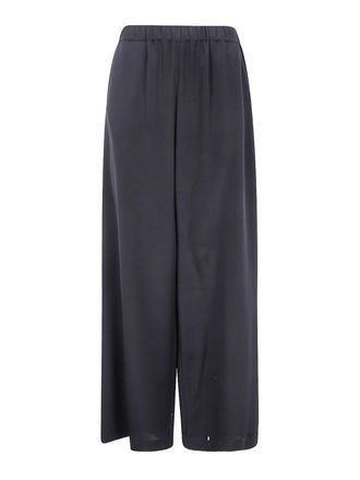 Max Mara Comfort Pants In Stretch Crepe De Chine