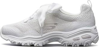Skechers (WMNS) Skechers Dlites 1.0 GS White 66666196-WHT