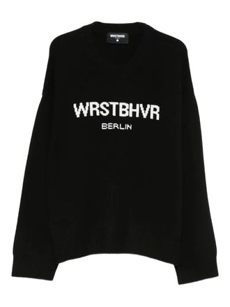 Worst Behavior Eliam sweater - men - Merino - L - Black