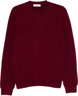 Della Ciana Sweater met ronde hals - Rood
