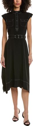 Karl Lagerfeld Karl Lagerfeld Belted Midi Dress