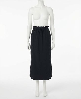 Spanx Casual Fridays Cargo Maxi Dress In Black