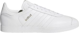 adidas Gazelle Leren Veterschoen Rubberen Zool Schoen - Heren - Skateschoenen - Wit - 36 EU - Fitness