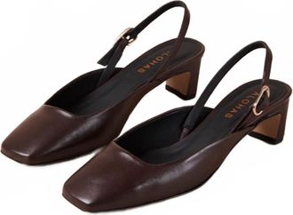 Alohas Womens Lindy Pumps In Brown