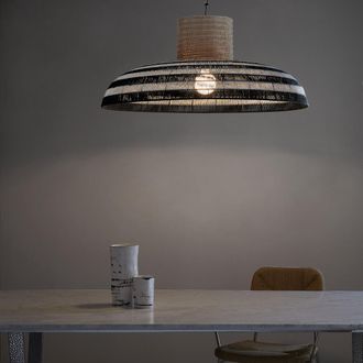 OTTO STUDIO FOR AM.PM Hanglamp van geweven papier en rotan Tribe