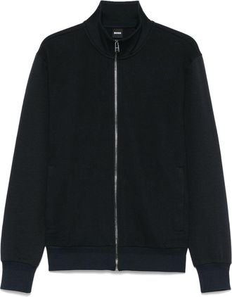 BOSS Giacca con zip - Blu