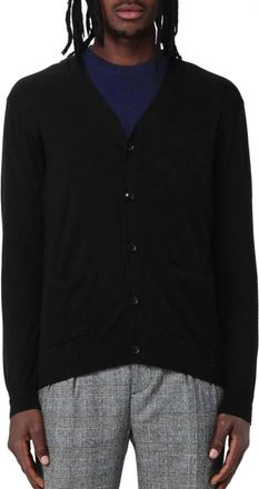 Liu Jo Zwart Gebreid Vest - Heren - Vesten - Zwart - L - Truien & Vesten