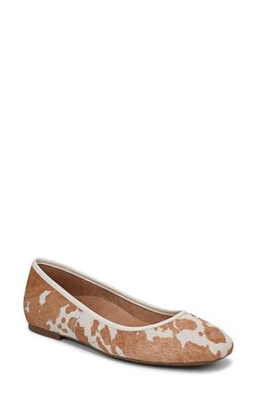 Vionic Orinda Square Toe Flat in Brown Multi at Nordstrom, Size 7.5
