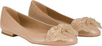L.k. Bennett LK Bennett Christa Nappa Leather Flats