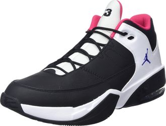 Nike Mens Jordan Max Aura 3 Gymnastics Shoes, Black White Anthracite, 7 UK