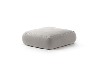 CXL by Christian Lacroix Puf de tejido estructural gris claro