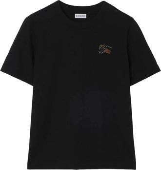 Burberry Mujer, Camisetas, Negro, Talla: S