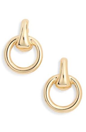 Nordstrom Rack Hoop Earrings in Gold at Nordstrom Rack