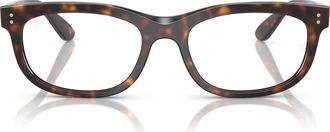 Ray-Ban 54mm Rectangular Pillow Optical Glasses in Havana at Nordstrom