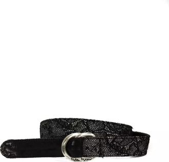 Byblos Zwarte Wol Damesriem