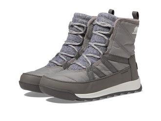 Sorel Whitneytm II Plus Lace Waterproof Womens Snow Shoes Chrome Grey/Quarry : 9 B - Medium, Synthetic
