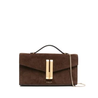 DeMellier Vancouver Clutch - female - DeMellier - Handbags - Brown - ONE SIZE - Bags