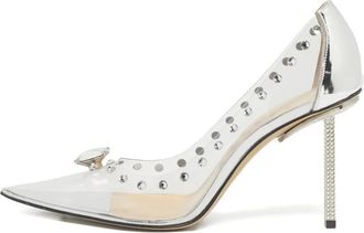 Mach & Mach Pumps con strass - Bianco