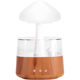 OEM Humidificador De Nube Con Led De 7 Colores Cloudy - Luz Nocturna De Aromaterapia - Difusor De Aceites Esenciales - Microhumidificador - Fuente De Escr