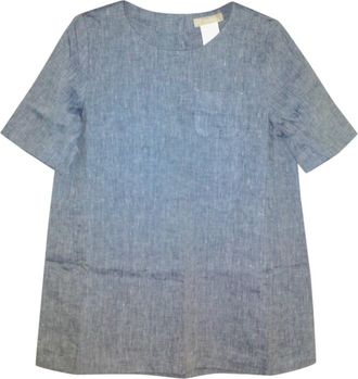 Max Mara Max Mara Gray Summer Linen Tunic Size M