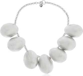 Jacquemus Necklaces, female, Gray, Size: ONE SIZE Raisin Necklace