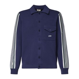 Autry Giacca in maglia - - Knitwear - Uomo - Blu - L